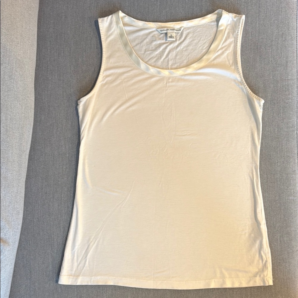 Banana Republic Cream Tank Top